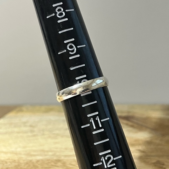 BLUE LAPIS LAZULI GEMSTONE RING 925 SILVER OVERLAY SIZE 10 - Picture 7 of 8